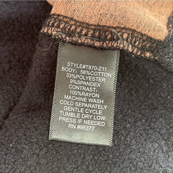 Sanctuary Anthropologie Leopard Print Long Sleeve Sweater Top - Medium - Picture 9 of 11